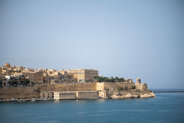 Fototapeta na wymiar The city of Valeta in Malta