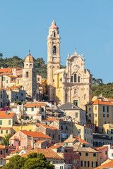 Landscape of the beautiful Cervo