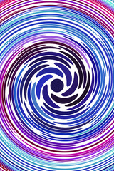 Retro spiral swirl background.
