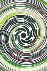 Retro spiral swirl background.