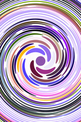 Retro spiral swirl background.