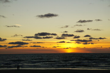 Obraz premium sunset over the sea