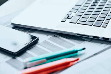 Drawings work calculator documents business desk finance