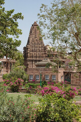 Jardines de Mandore y templos en la ciudad india de Jodhpur