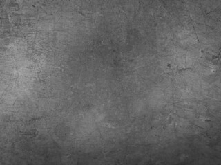 Texture of the grubby old scratched concrete surface. The concrete pattern. The top view.