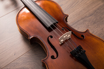 Fototapeta na wymiar Classic music violin vintage