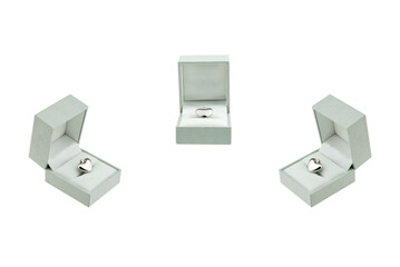 Heart Pendant as Gift (inc. Clipping Path)