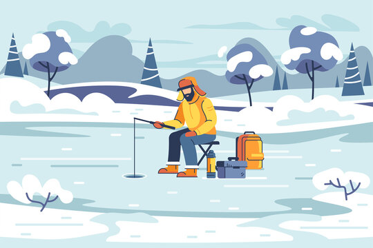 Ice Fishing Vector Images – Browse 24,113 Stock Photos, Vectors, and Video