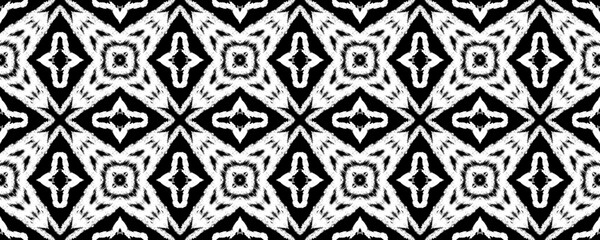 Fototapeta premium Black and White Seamless Lattice Structure. Gray