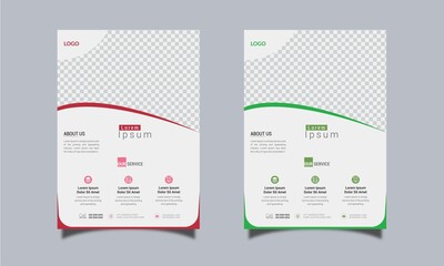 Corporate Business Flyer Template Design