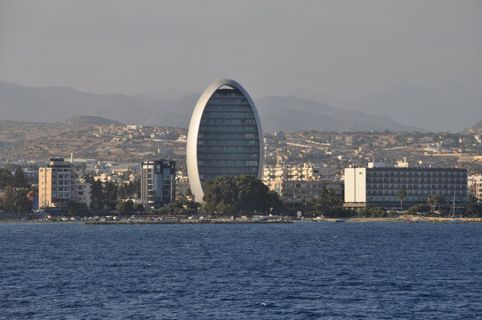 The Oval Business office building Limassol in Cyprus

