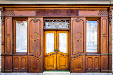 old store front in austria