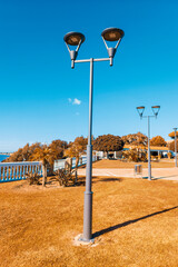 Garden near the sea