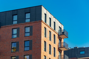modern brick loft in the city, Wroclaw, Poland