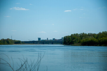 Fototapeta premium view of the river