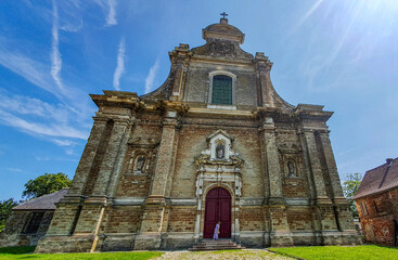 Fototapeta na wymiar Church of Our Lady of the Assumption Ninove