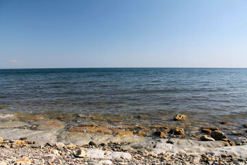 black sea. day landscape