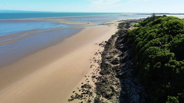 Powillimount beach coastline, Dumfries and Galloway, South West Scotland