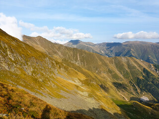 Autumn in the mountains, Buda Peak, Fagaras Mountains, Romania 