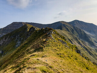 landscape with sky, Museteica Ridge, Fagaras Mountains, Romania 