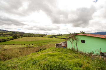 house in the mountains