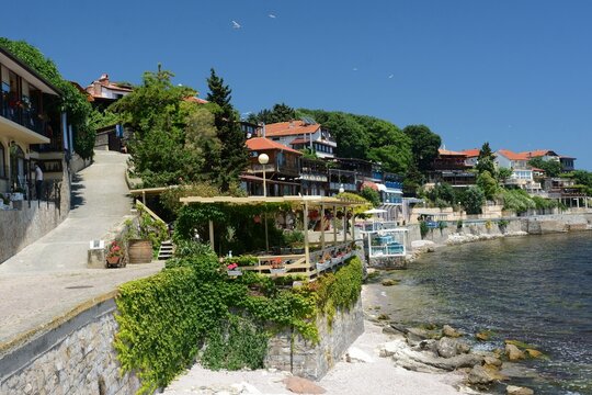 Bulgaria Black Sea Coast in ancient city of Nessebar