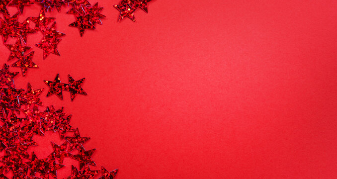 Blurreed Abstract red background with place for text