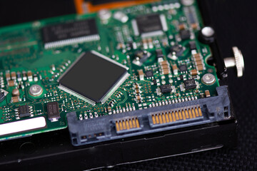 Printed Circuit Board in Macro
