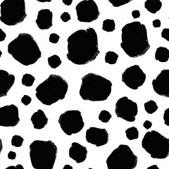 Vector abstract black and white animal skin seamless texture design. great for fashion, textiles, wallpaper, stationary, tech accessories and other home decor product.