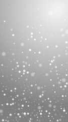 Magic stars random Christmas background. Subtle fl