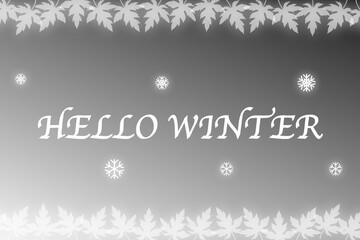 ハローウインター