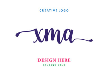 XMA lettering logo is simple, easy to understand and authoritative