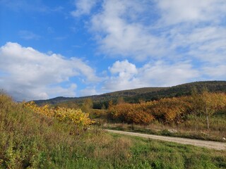 autumn in the mountains