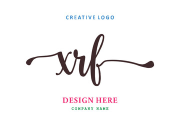 XRF  lettering logo is simple, easy to understand and authoritative