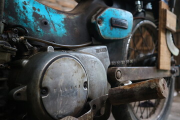 Old Motorcycle Engine