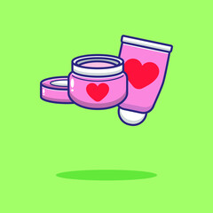 cosmetic cream vector illustration