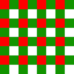 Red, green, Christmas team background pattern for screening on various materials such as bags, handkerchiefs, curtains, sheets, wrapping paper, boxes, cards, cell phone cases, mugs, plates, etc.
