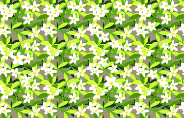 Stylized ornamental floral seamless ethnic textile pattern Design for book cover,background,carpet,wallpaper,clothing,wrapping,Batik,fabric,Vector illustration embroidery style.