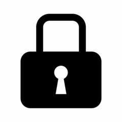 lock vector icon element