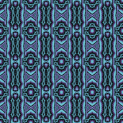 Colored jacquard fabric with patterns, textile, handicraft fabric, material, textured ornament for the background. Modern and trendy pattern.