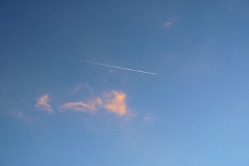 airplane flying in the sky