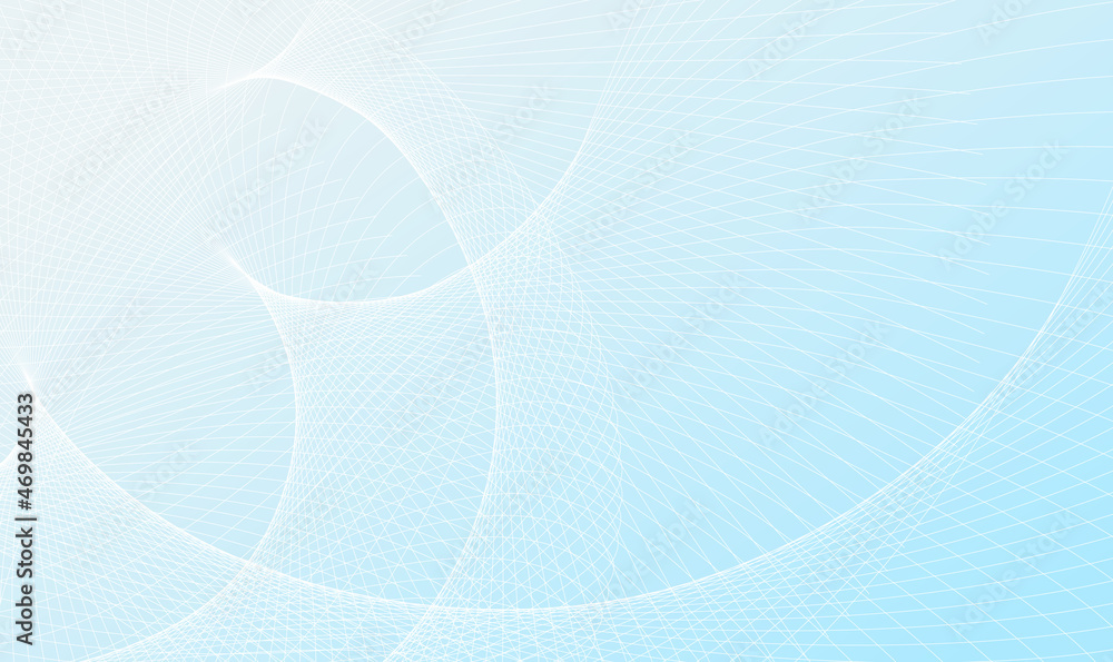 Poster wave line of flowing particles abstract vector background. abstract wave curved lines graphic on lig