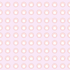 Cute dog semaless pattern.Vector illustration