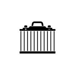 accumulator icon design template vector isolated illustration