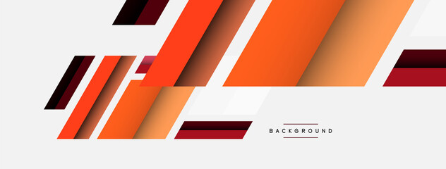 Background. Geometric diagonal square shapes and lines abstract composition. Vector illustration for wallpaper banner background or landing page