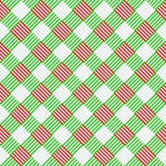 Red, green, Christmas team background pattern for screening on various materials such as bags, handkerchiefs, curtains, sheets, wrapping paper, boxes, cards, cell phone cases, mugs, plates, etc.