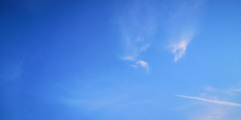 blue sky with clouds