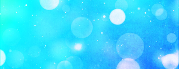 横長のバブルの水彩風の壁紙　幻想的
