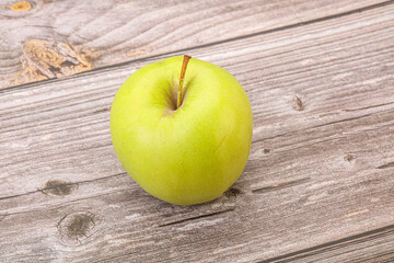 Ripe and sweet green apple