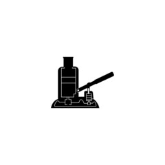 Hydraulic jack icon